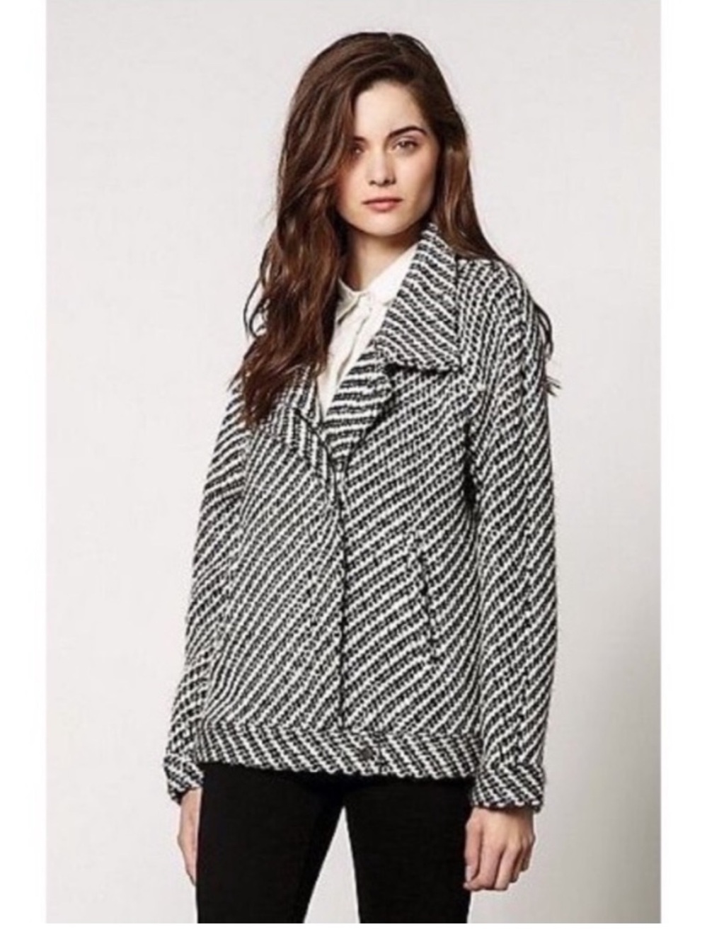 Second Female Petra Boucle Blazer Anthropologie Size Small